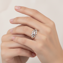 Celtic Knotwork Silver Puzzle Ring