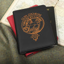 Cochrane Clan Crest Leather Passport Cover