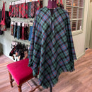 Tartan Poncho in Morrison Ancient