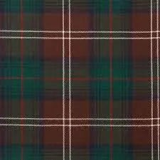 Custom Tartan Christmas Stocking with Embroidery