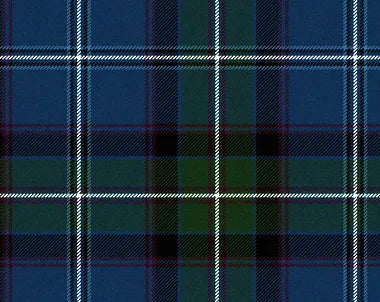 Tartan Handfasting Ribbon - Pointed
