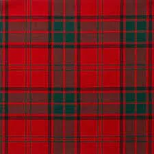 Heavyweight Tartan Material 16oz Wool 'Strome'
