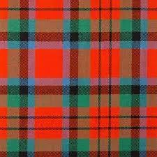 Custom Tartan Christmas Stocking with Embroidery