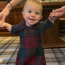 Tartan Dungarees up to Age 4