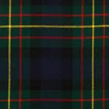 Tartan Handfasting Ribbon - Pointed