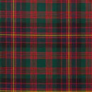 Wool Tartan Tie with Clan Crest Clip