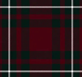 Luxury Tartan Handfasting Ribbon with Embroidery