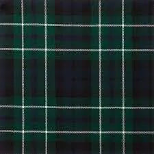 Lightweight Tartan Material 10oz Wool