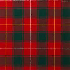 Luxury Tartan Handfasting Ribbon with Embroidery