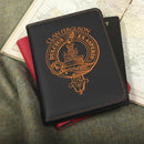 Ferguson Clan Crest Leather Passport Cover