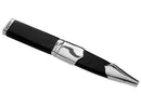 Fyne Sterling Silver Plain Top Sgian Dubh showcasing elegant handmade design and polished silver mounts.