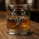 Stag Whisky Glasses - Pair