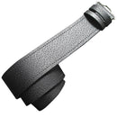 Grained Black Leather Kilt Belt