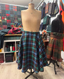 Full Lined Tartan Circle Skirt in Guthrie Ancient