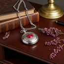 Heather Gems  Pocket Watch