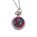 Heathergems Ladies Pendant Watch displayed with a beautiful heather gem design, ideal as a unique gift for women.