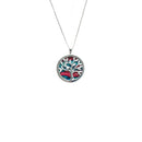 Heathergems Silver Tree of Life Pendant showcasing its unique handcrafted design inspired by Scotland's landscape and mythology.