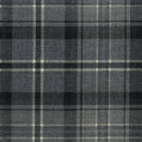 Hebridean Pewter - medium weight  tartan - sold by the meter