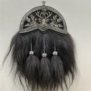 Dress Sporran - Highland Cow with Stag Cantle