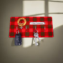 Clan Crest and Tartan Key Rack