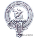 Tweedie Clan Crest Badge in Pewter