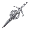 Clan Crest Pewter Kilt Pin with Sempill Crest