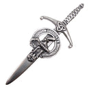 Clan Crest Pewter Kilt Pin with Scrymegour Crest