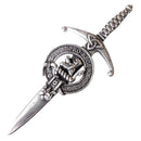 Clan Crest Pewter Kilt Pin with MacFie (MacPhee) Crest