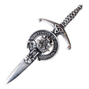 Clan Crest Pewter Kilt Pin with MacLachlan Crest