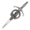 Clan Crest Pewter Kilt Pin with Sutherland Crest