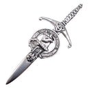 Clan Crest Pewter Kilt Pin with Tweedie Crest
