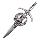 Clan Crest Pewter Kilt Pin with Middleton Crest