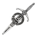 Clan Crest Pewter Kilt Pin with Stuart of Bute Crest