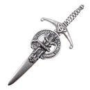 Clan Crest Pewter Kilt Pin with Maitland Crest