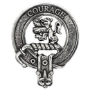 Cumming Clan Crest Badge in Pewter