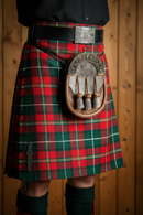 Antique Brass Thistle, Sealskin Dress Sporran  - Norwood Range