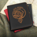Kennedy Clan Crest Leather Passport Cover