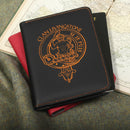 Livingstone Clan Crest Leather Passport Cover
