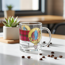Clan Crest Glass Mug - All Clans Available