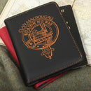 MacDougall Clan Crest Leather Passport Cover