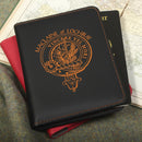 MacLaine Clan Crest Leather Passport Cover