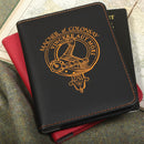 MacNeil of Colonsay Clan Crest Leather Passport Cover