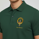 Paterson Clan Crest Embroidered Polo