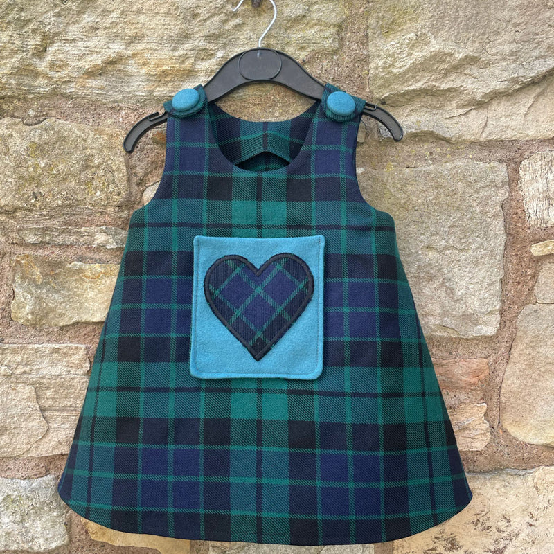 Charming Tartan Pinafore for Kids Charming Tartan Pinafore for Kids