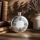 6oz Celtic Pewter Flask