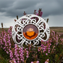Antique Culloden Plaid Brooch