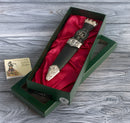 Clan Crest Sgain Dubh - Thistle Stone Top