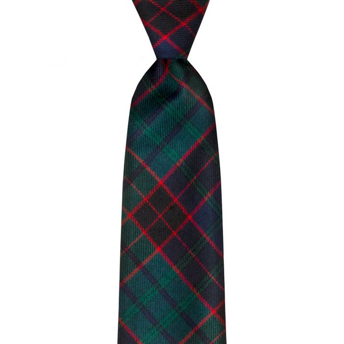 Pure Wool Tie in Stewart Old Modern Tartan