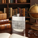 6oz Tartan Pewter Flask