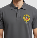 Wood Clan Crest Embroidered Polo